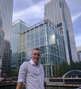 Canary Wharf Middle Dock, London, UK - Taken by my brother at our trip at the end of August 2017